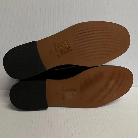 Madewell Penny Loafer In Leather True Black Size 9.5 New In Box - Picture 8 of 10